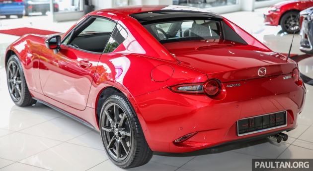 Mazda MX-5 RF launched in Malaysia – folding hardtop, manual and auto transmissions, from RM243k