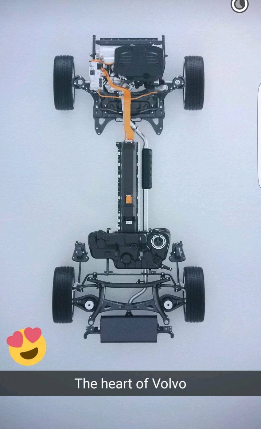 SPYSHOT: Volvo XC40 diuji dengan kerangka produksi 612717