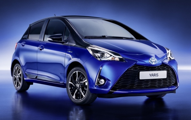 Toyota Yaris facelift untuk pasaran Eropah didedahkan