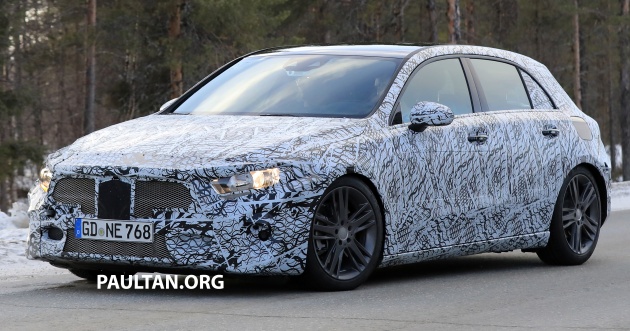 SPIED: Next-gen Mercedes-Benz A-Class seen again