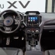 2018 Subaru XV – new looks, better dynamics, safety