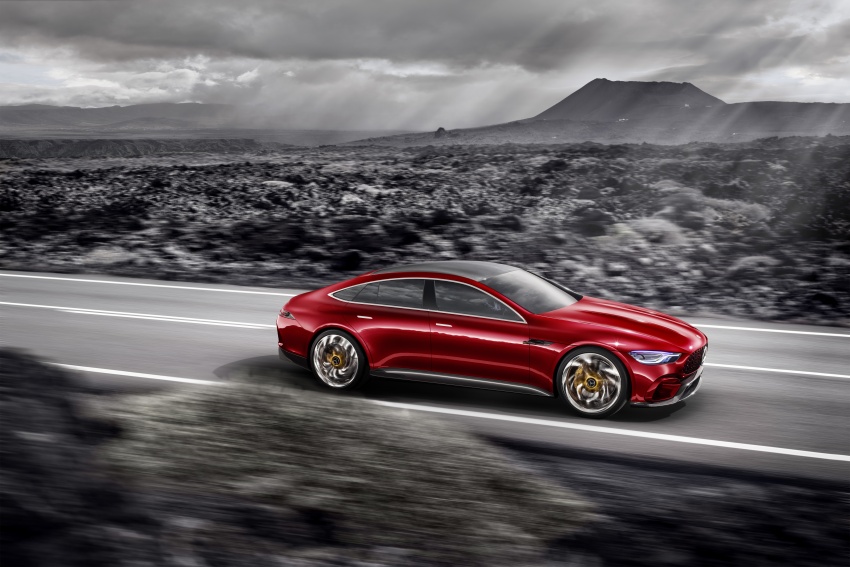 Mercedes-AMG GT Concept – four-door sports car gets 815 hp; 0 to 100 km/h in ‘less than three seconds’ 625684