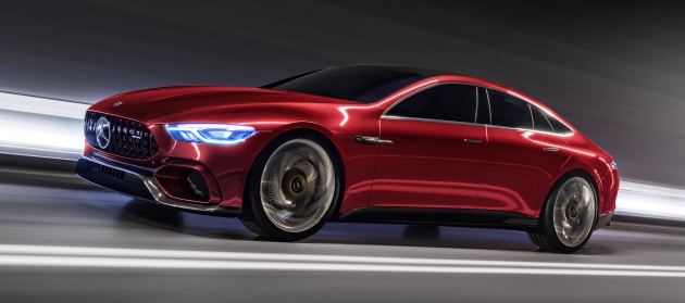 Mercedes-AMG GT Concept – four-door sports car gets 815 hp; 0 to 100 km/h in ‘less than three seconds’