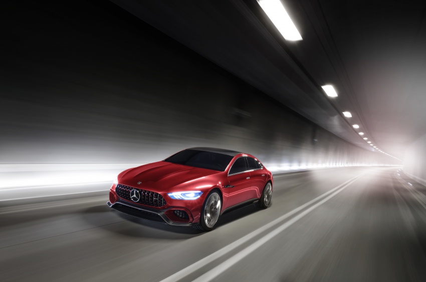 Mercedes-AMG GT Concept – four-door sports car gets 815 hp; 0 to 100 km/h in ‘less than three seconds’ 625687