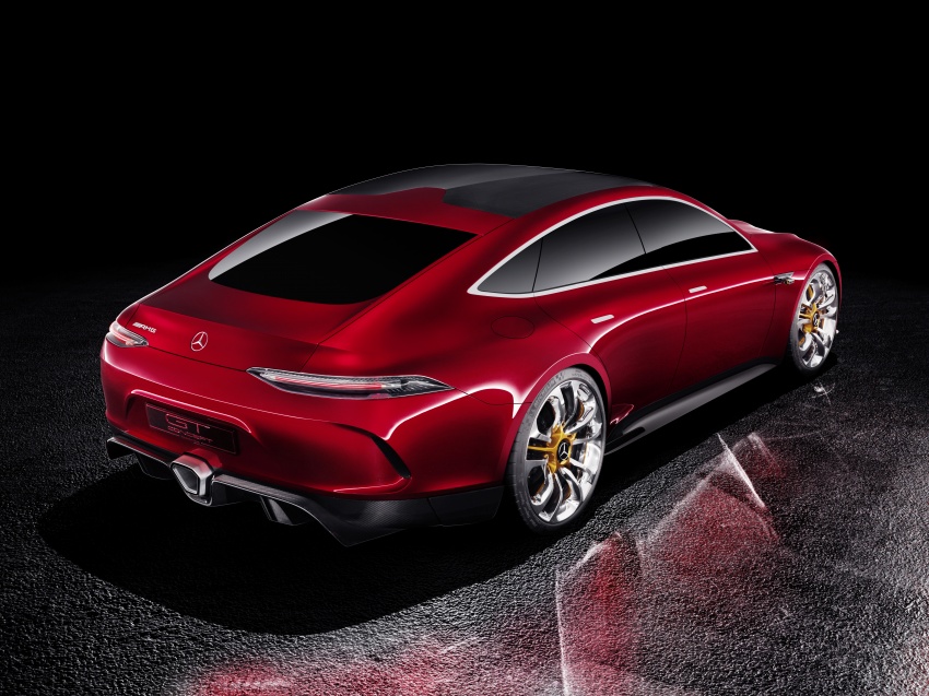 Mercedes-AMG GT Concept – four-door sports car gets 815 hp; 0 to 100 km/h in ‘less than three seconds’ 625690