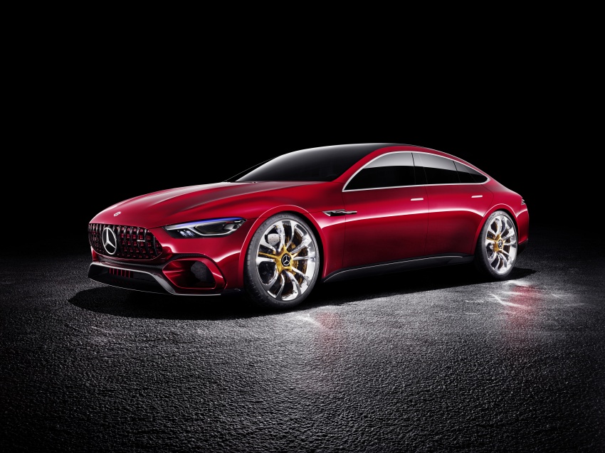 Mercedes-AMG GT Concept – four-door sports car gets 815 hp; 0 to 100 km/h in ‘less than three seconds’ 625692