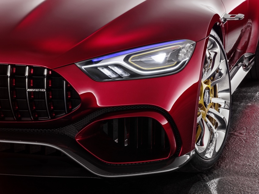 Mercedes-AMG GT Concept – four-door sports car gets 815 hp; 0 to 100 km/h in ‘less than three seconds’ 625702