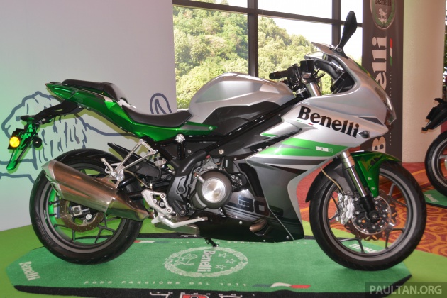 2017 Benelli Malaysia range adds TRK 502 dual purpose, from RM30,621, and 302R sports at RM23,201