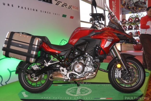 2017 Benelli Malaysia range adds TRK 502 dual purpose, from RM30,621, and 302R sports at RM23,201