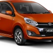 Toyota Agya dan Daihatsu Ayla 2017 facelift diperkenal untuk pasaran Indonesia – enjin 1.2L 3NR-FE baharu