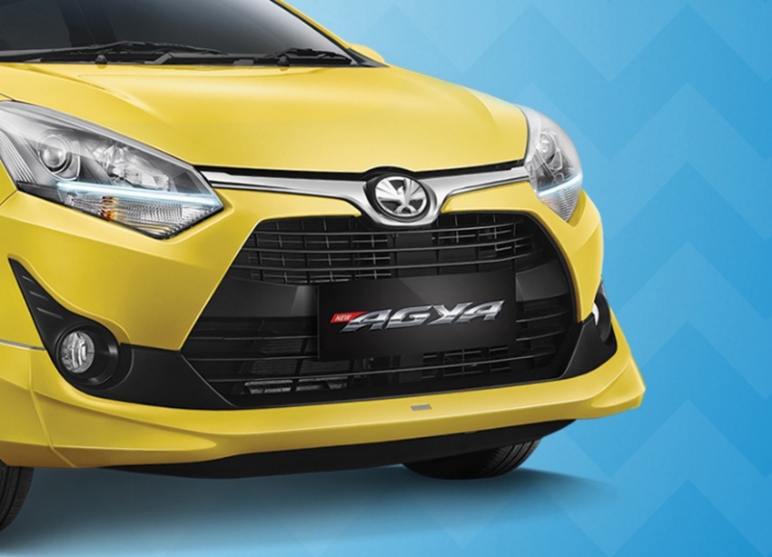Toyota Agya dan Daihatsu Ayla 2017 facelift diperkenal untuk pasaran Indonesia – enjin 1.2L 3NR-FE baharu 642983