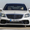 W222 Mercedes-Benz S-Class facelift gains more engine options – electrified petrol inline-6, biturbo V12