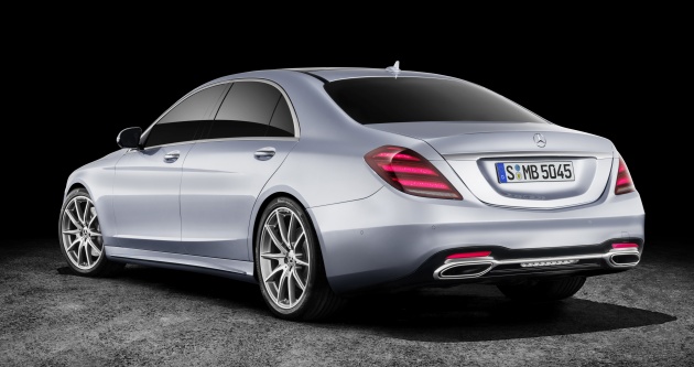 W222 Mercedes-Benz S-Class facelift diperkenalkan – enjin baharu, imej dipertingkat, teknologi ditambah