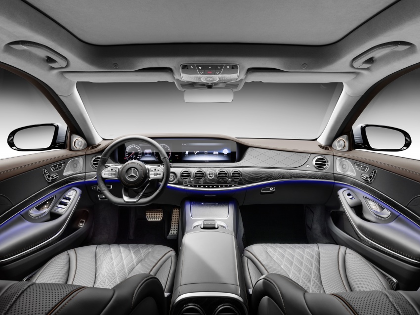 W222 Mercedes-Benz S-Class facelift diperkenalkan – enjin baharu, imej dipertingkat, teknologi ditambah 647809