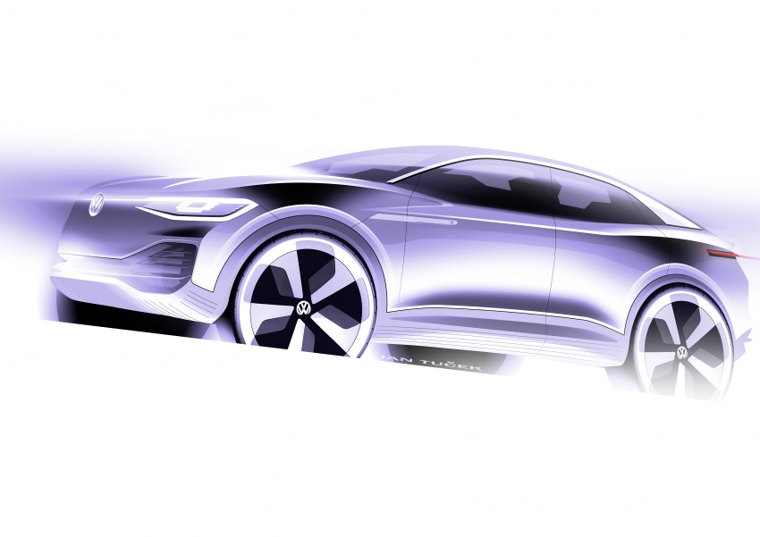 Volkswagen I.D. Crozz – coupe/SUV crossover EV debuts with 306 PS, all-wheel drive, 500 km range 647180