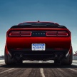 Dodge Challenger SRT Demon – world’s quickest production car with 840 hp, 0-100 km/h in 2.3 secs