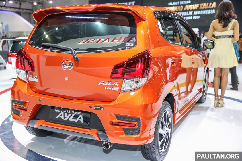IIMS 2017: Kembar Daihatsu Ayla dan Toyota Agya 651851