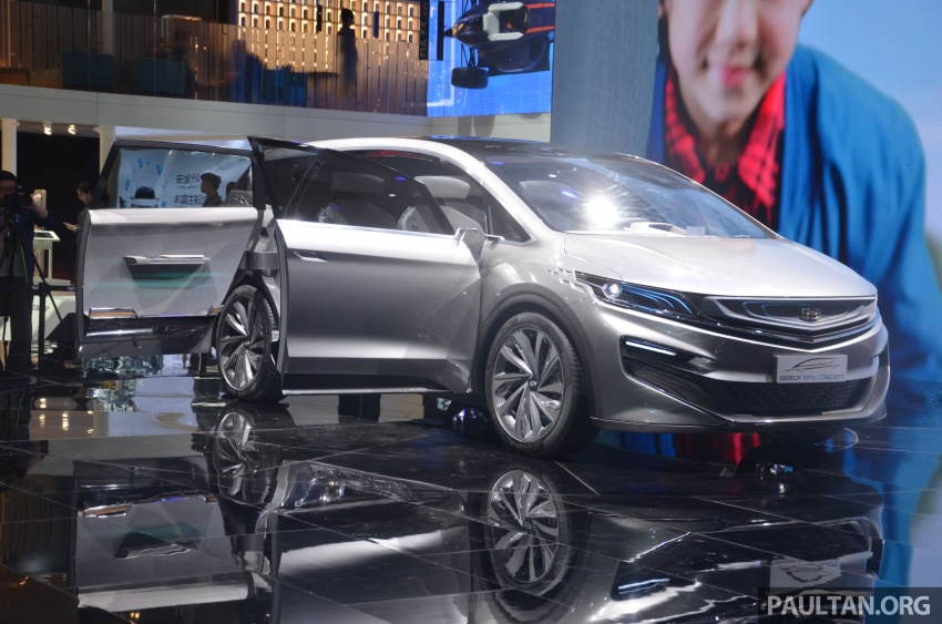 GALLERY: Geely MPV Concept on stage in Shanghai 649574