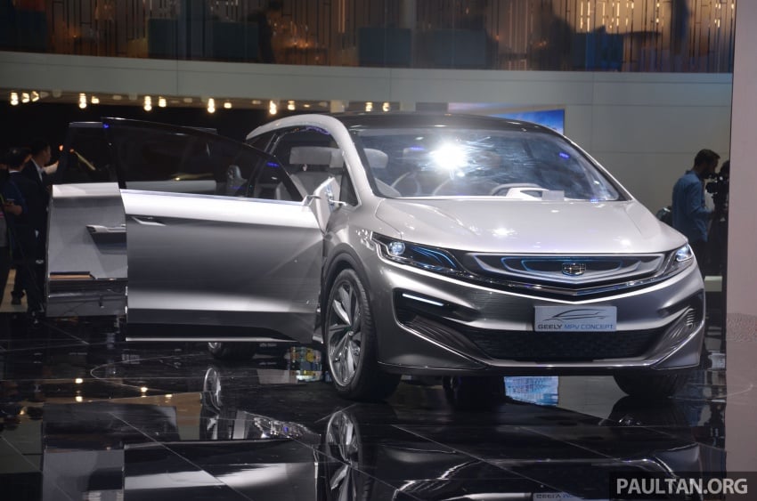 GALLERY: Geely MPV Concept on stage in Shanghai 649592