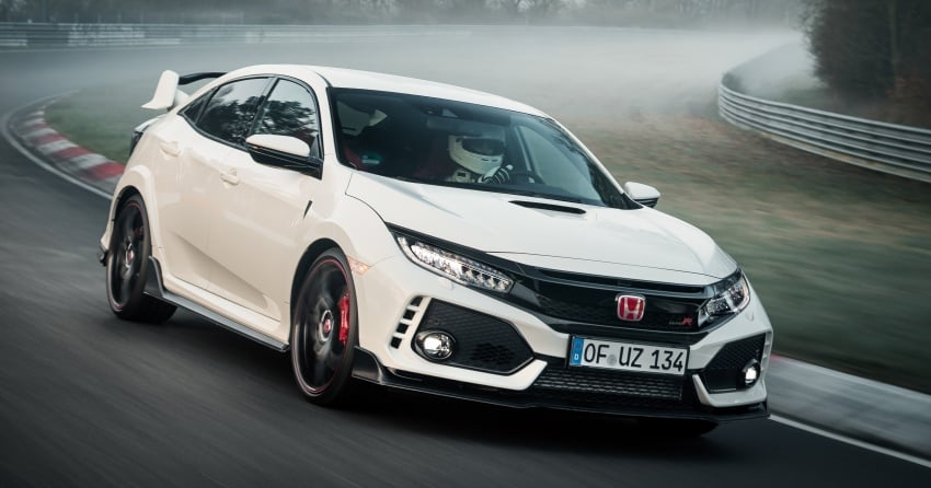 Honda Civic Type-R generasi baharu rampas takhta kereta pacuan hadapan terpantas di litar Nurburgring 650326