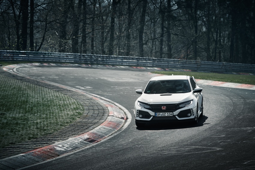 Honda Civic Type-R generasi baharu rampas takhta kereta pacuan hadapan terpantas di litar Nurburgring 650308