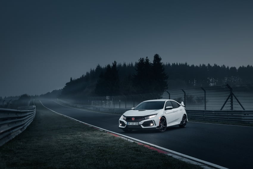 Honda Civic Type-R generasi baharu rampas takhta kereta pacuan hadapan terpantas di litar Nurburgring 650295