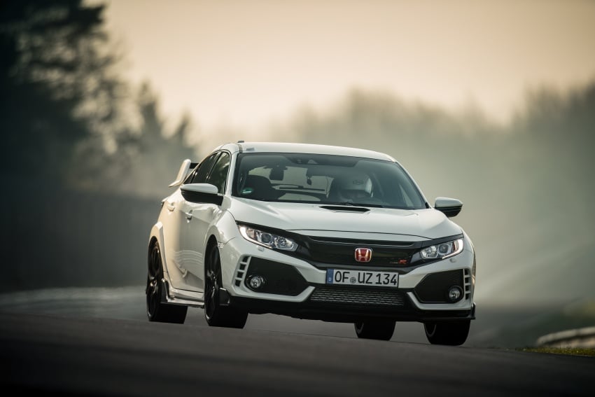 Honda Civic Type-R generasi baharu rampas takhta kereta pacuan hadapan terpantas di litar Nurburgring 650318