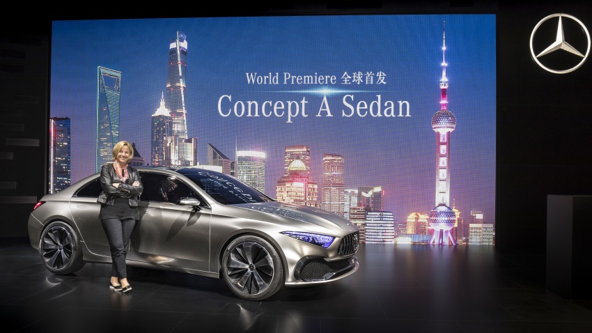 Mercedes-Benz Concept A Sedan officially revealed 647352