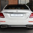 Mercedes-Benz E350e plug-in hybrid set for Q3 debut in Malaysia – CKD, expected to be just under RM400k