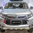 2019 Mitsubishi Pajero Sport debuts in Thailand – new look, updated kit list; price from 1.299 million baht