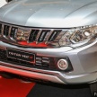 Mitsubishi Triton updated for M’sia – 7 airbags, Active Stability Control standard for Adventure variants