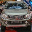 Mitsubishi Triton updated for M’sia – 7 airbags, Active Stability Control standard for Adventure variants