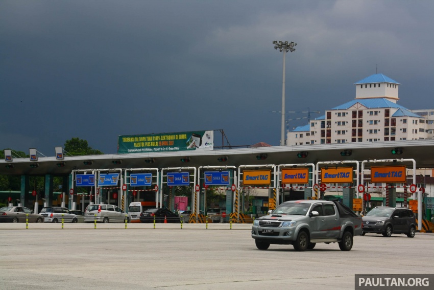 PLUS toll collection goes fully electronic – all 94 toll plazas from Juru, Penang to Skudai, Johor on ETC 651019