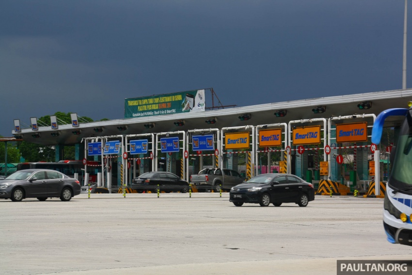 PLUS toll collection goes fully electronic – all 94 toll plazas from Juru, Penang to Skudai, Johor on ETC 651022