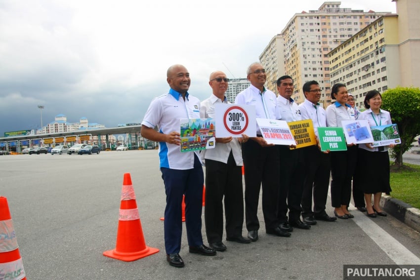 PLUS toll collection goes fully electronic – all 94 toll plazas from Juru, Penang to Skudai, Johor on ETC 651012