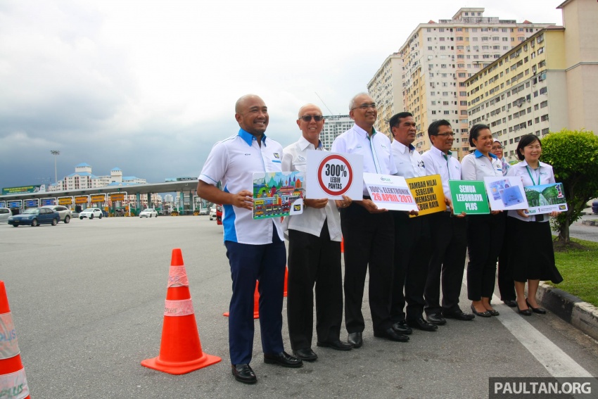 PLUS toll collection goes fully electronic – all 94 toll plazas from Juru, Penang to Skudai, Johor on ETC 651013