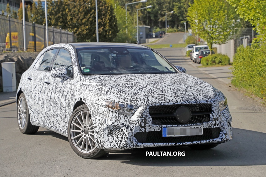 2018 Mercedes-Benz A-Class teased on LinkedIn 660132