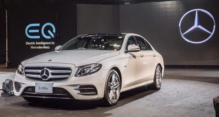 Mercedes-Benz E350e plug-in hybrid launched in Thailand – E220d replacement starts from RM437k 659296