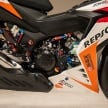 Honda RS150R diubahsuai guna barang superbike