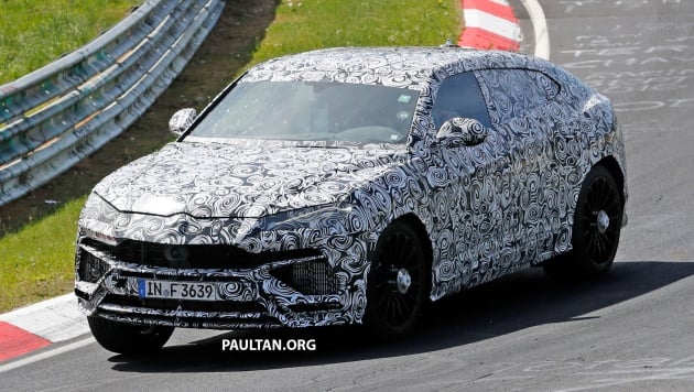 SPIED: Lamborghini Urus heads to the Nurburgring