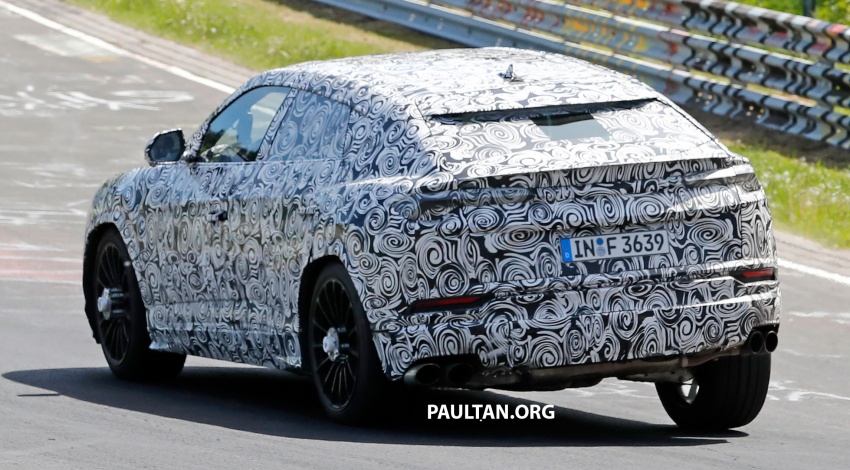 SPIED: Lamborghini Urus heads to the Nurburgring 661433