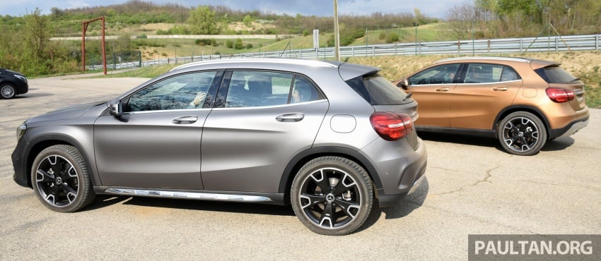 DRIVEN: X156 Mercedes-AMG GLA45 4Matic and Mercedes-Benz GLA220 4Matic facelift in Hungary 658006