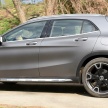 DRIVEN: X156 Mercedes-AMG GLA45 4Matic and Mercedes-Benz GLA220 4Matic facelift in Hungary