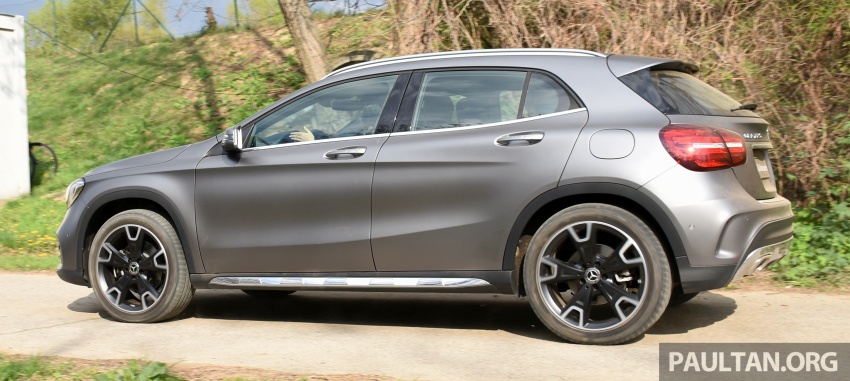 DRIVEN: X156 Mercedes-AMG GLA45 4Matic and Mercedes-Benz GLA220 4Matic facelift in Hungary 658001