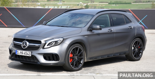DRIVEN: X156 Mercedes-AMG GLA45 4Matic and Mercedes-Benz GLA220 4Matic facelift in Hungary