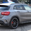 DRIVEN: X156 Mercedes-AMG GLA45 4Matic and Mercedes-Benz GLA220 4Matic facelift in Hungary