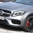DRIVEN: X156 Mercedes-AMG GLA45 4Matic and Mercedes-Benz GLA220 4Matic facelift in Hungary