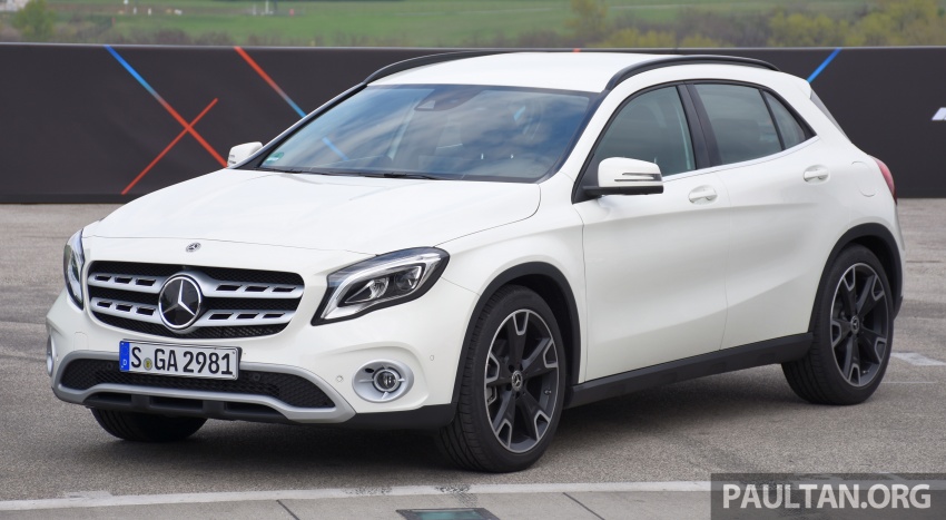 DRIVEN: X156 Mercedes-AMG GLA45 4Matic and Mercedes-Benz GLA220 4Matic facelift in Hungary 658024
