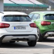 DRIVEN: X156 Mercedes-AMG GLA45 4Matic and Mercedes-Benz GLA220 4Matic facelift in Hungary