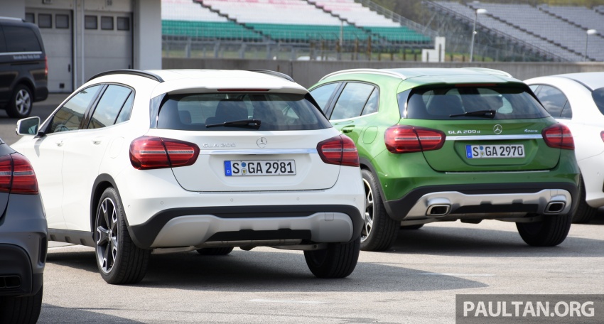 DRIVEN: X156 Mercedes-AMG GLA45 4Matic and Mercedes-Benz GLA220 4Matic facelift in Hungary 658030